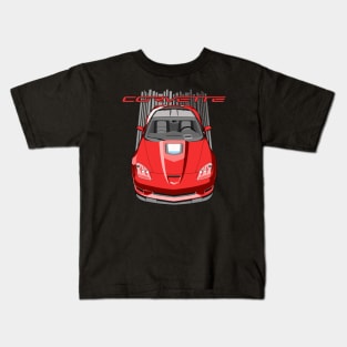 Corvette C6 ZR1 - Red Kids T-Shirt